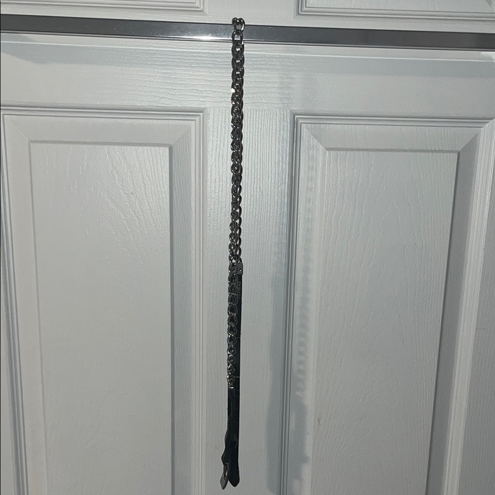 Women’s Black Chain belt